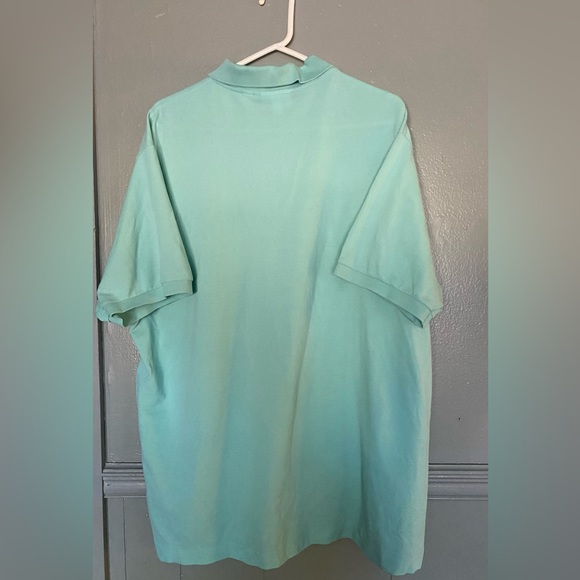Lacoste Big and Tall size 9 US 4x Classic Relax Fit Polo Mint Green Color - Picture 2 of 3